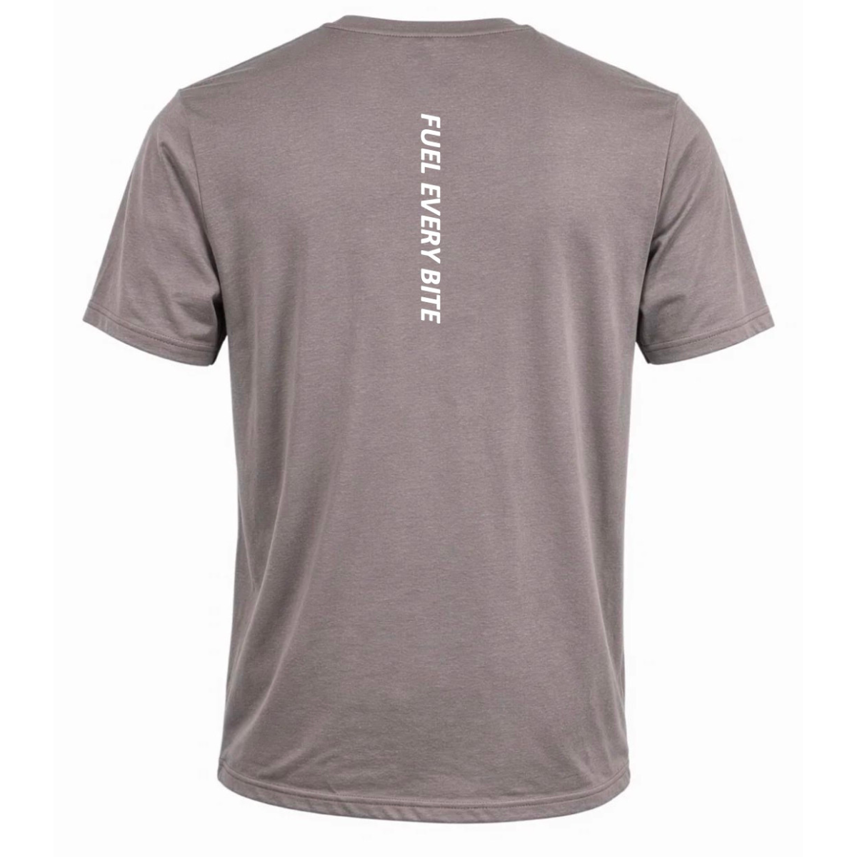 BaitFuel "Fuel Every Bite" Ash Grey T-Shirt