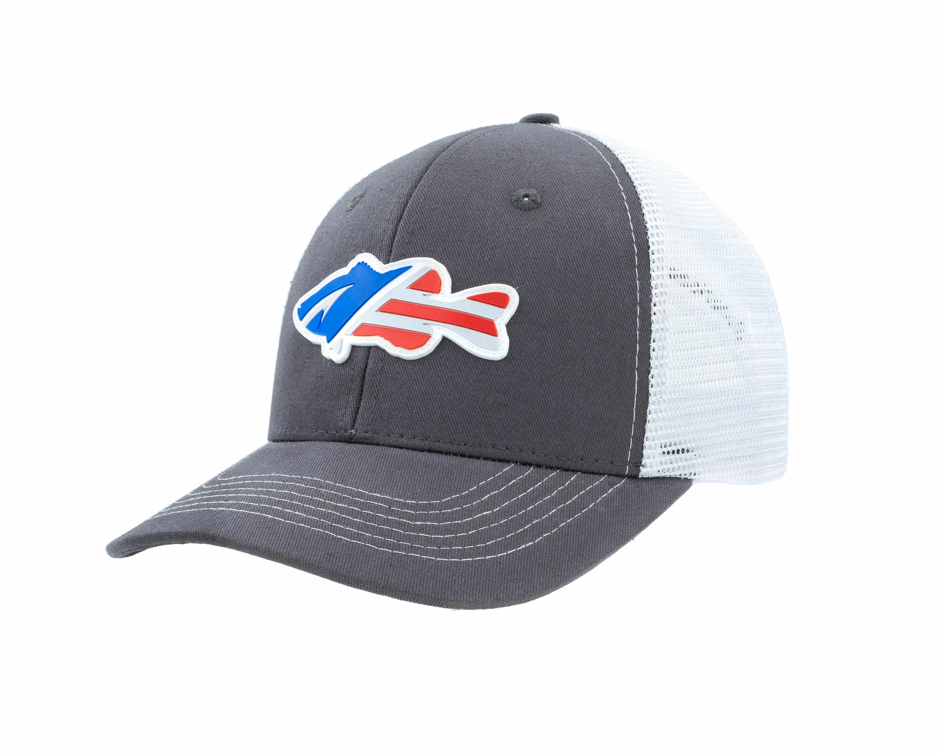 ABW Fish - Dark Grey EMBROIDERED