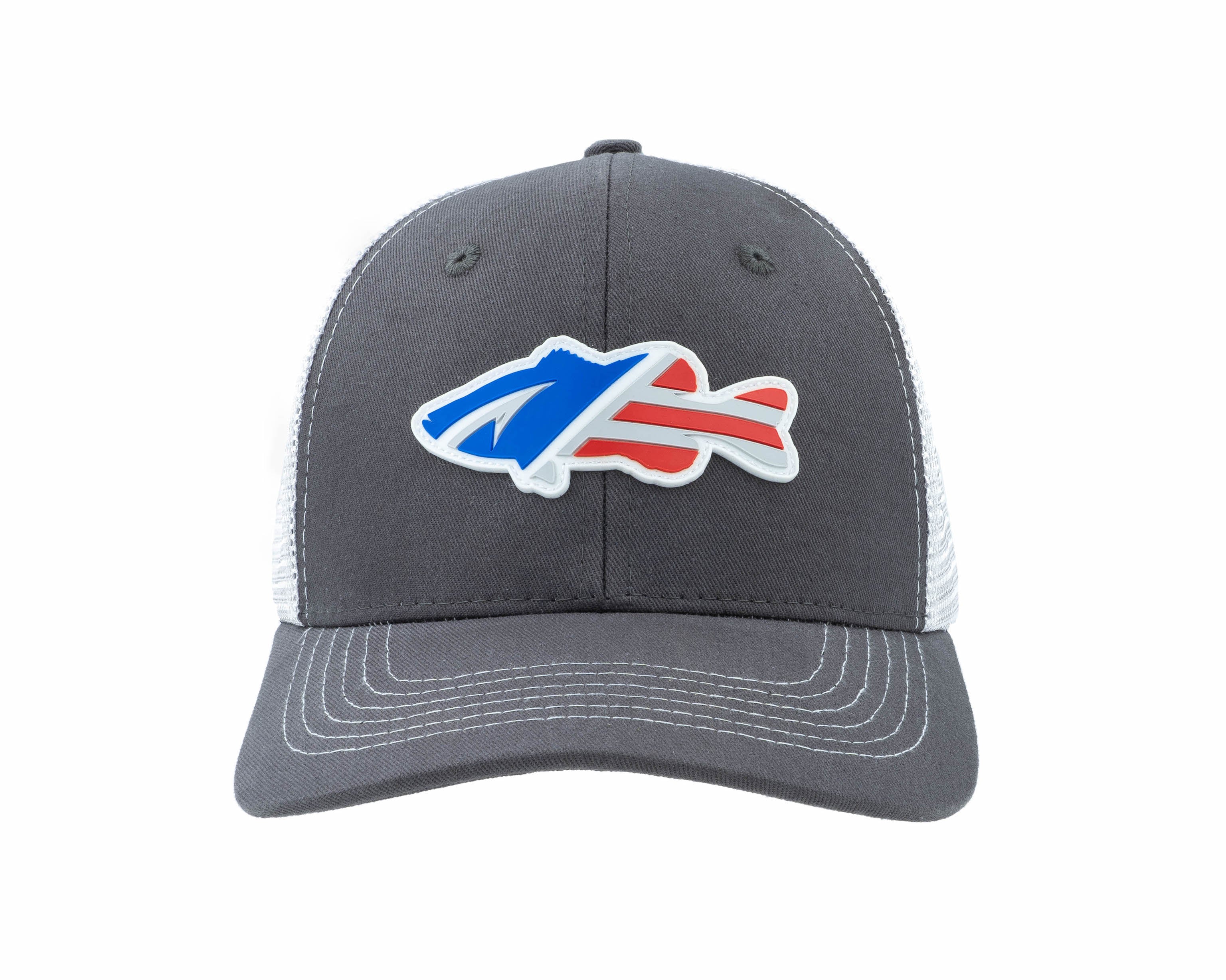 ABW Fish - Dark Grey EMBROIDERED