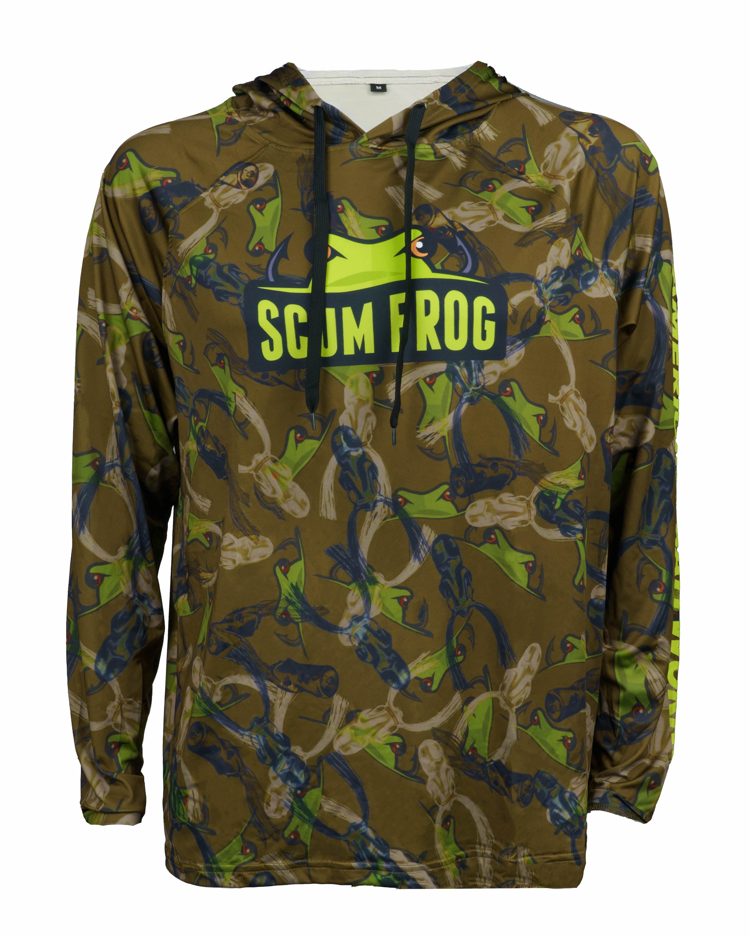 Scum Frog Camo Long Sleeve Hoodie