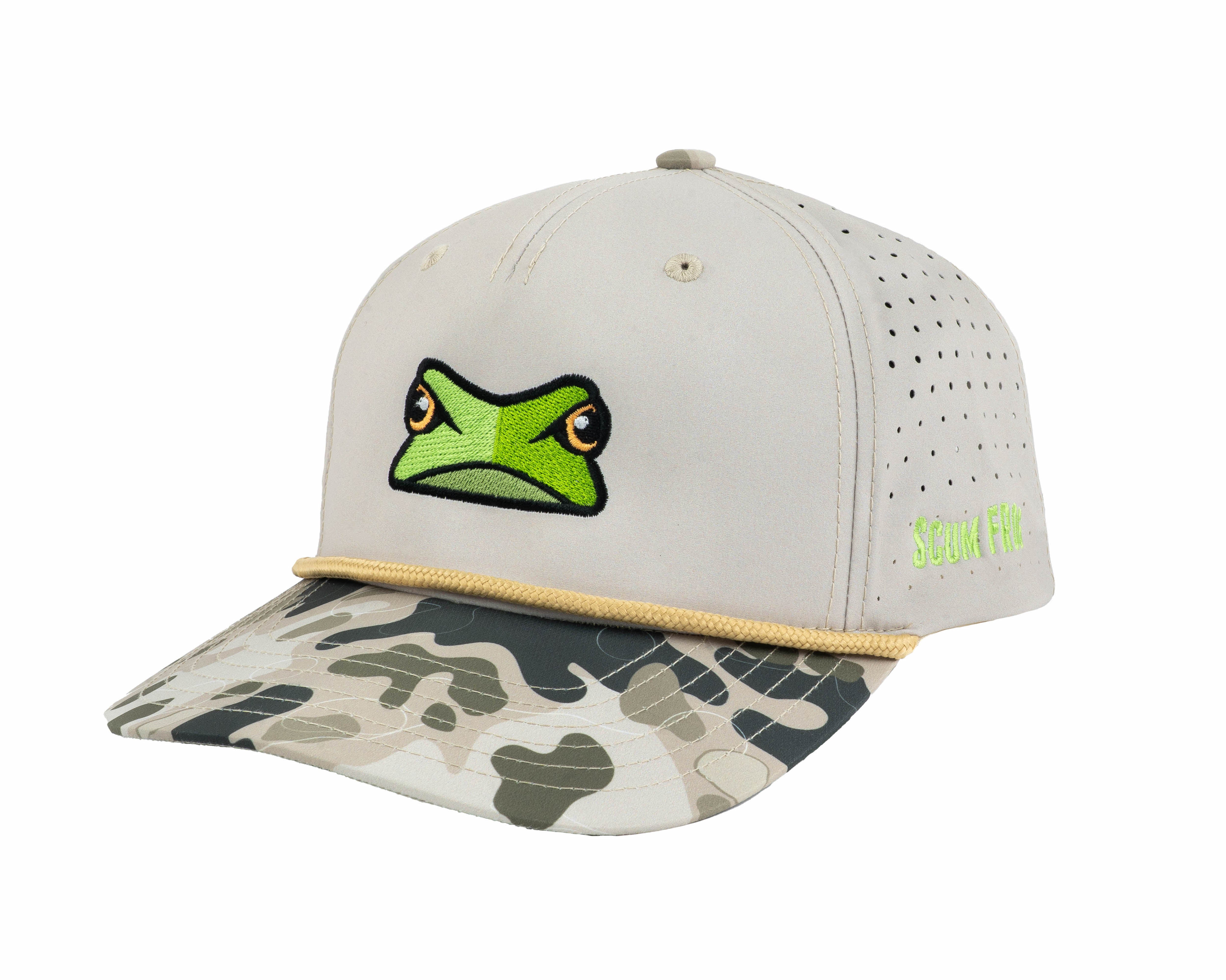 Scum Frog Hat - Tan Camo