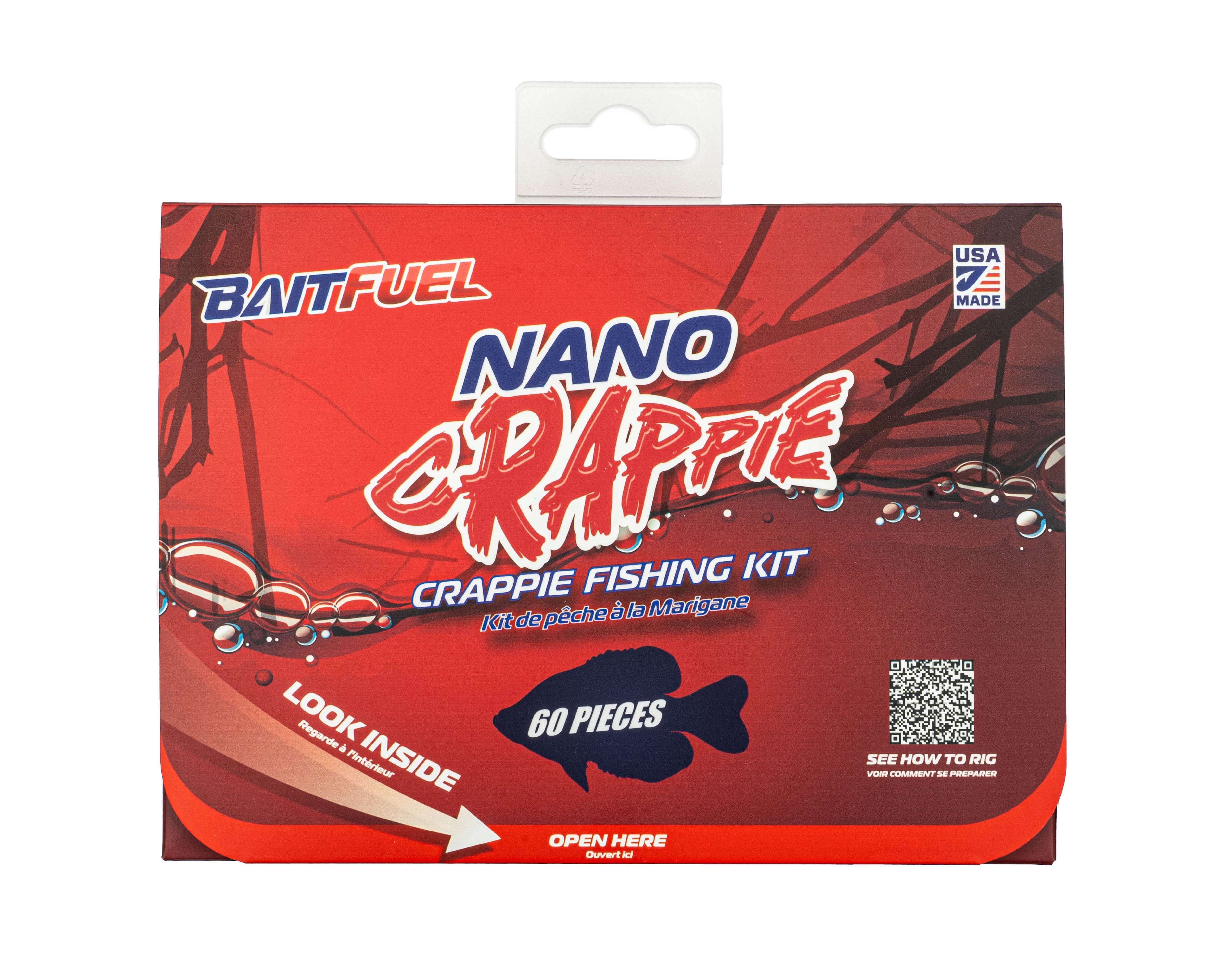 新品未使用★3pcs鯉釣りフィーダー25 BaitFuel Nano Crappie Fishing Kit – American Baitworks Co.