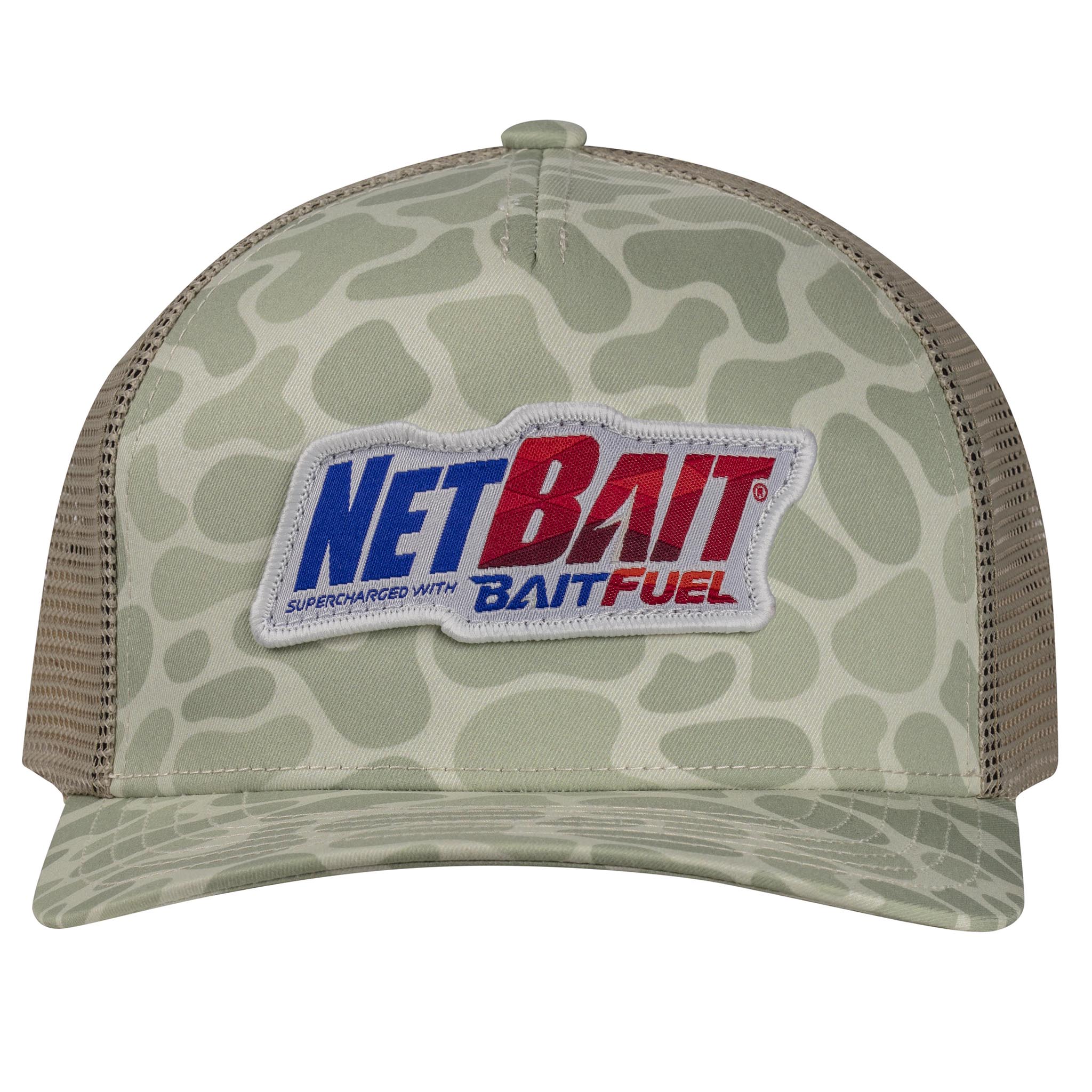 NetBait Logo Cedar Fog & Khaki Hat