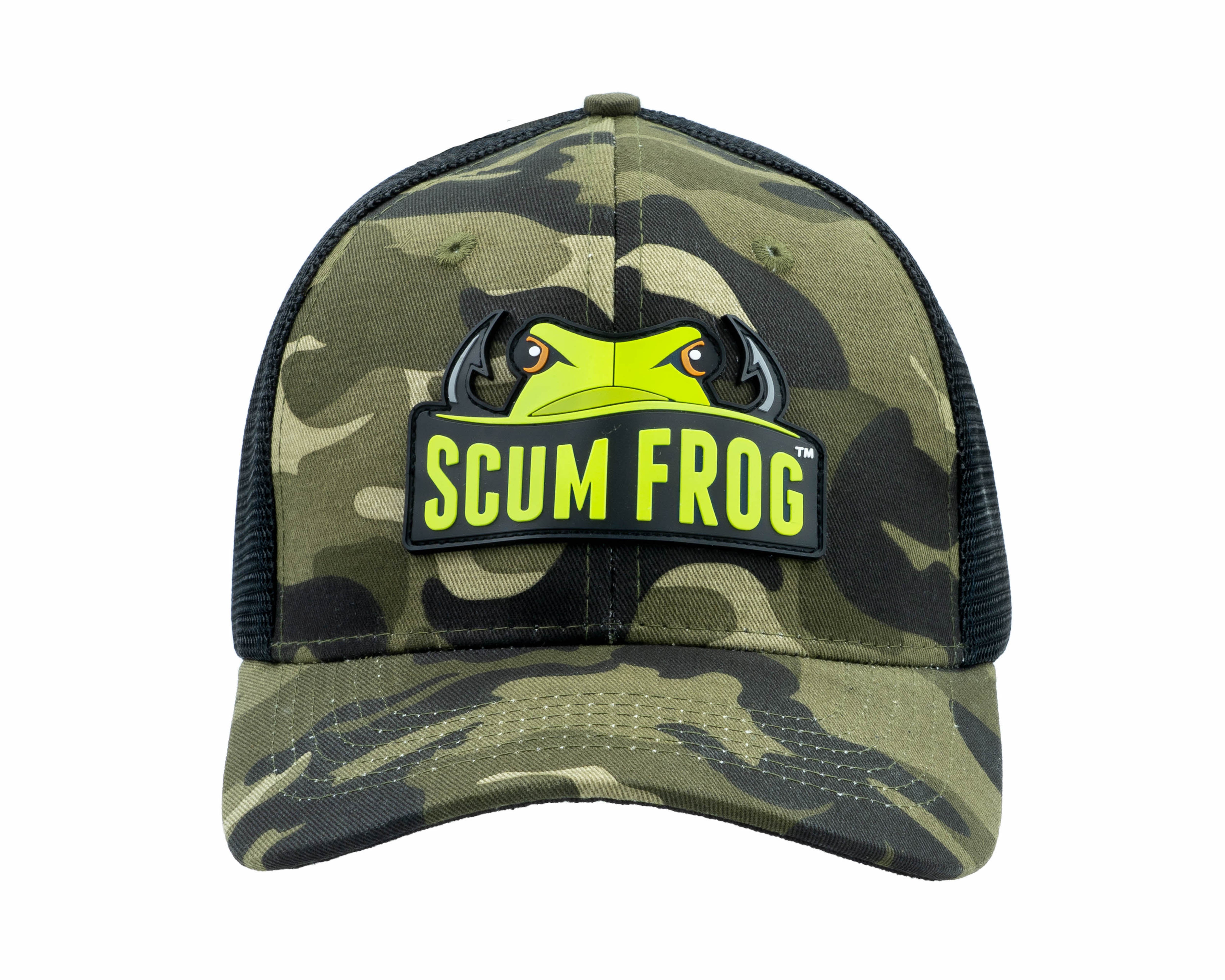 Scum Frog Green Camo Vinyl Patch