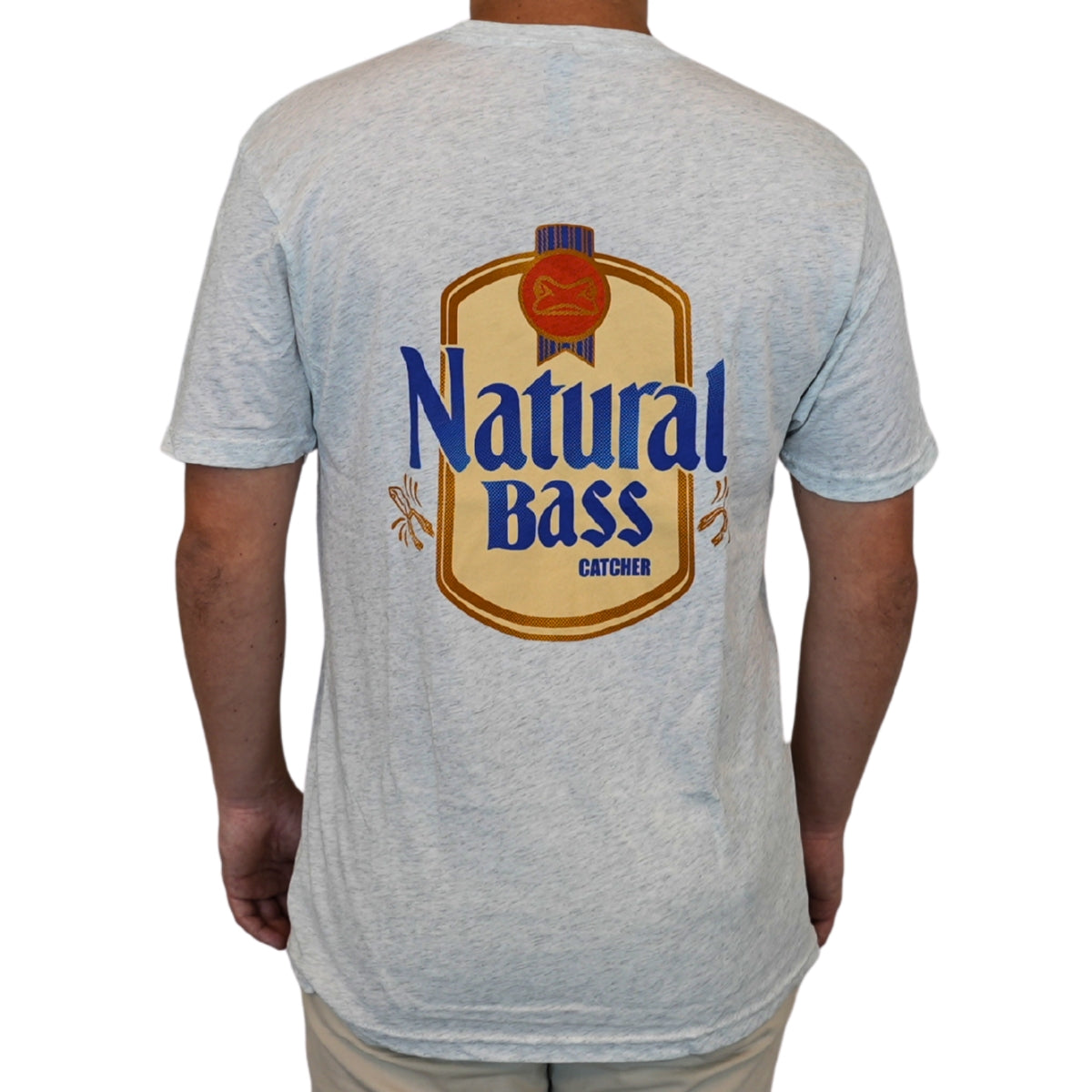 Scum Frog Natural Bass Catcher White Tee