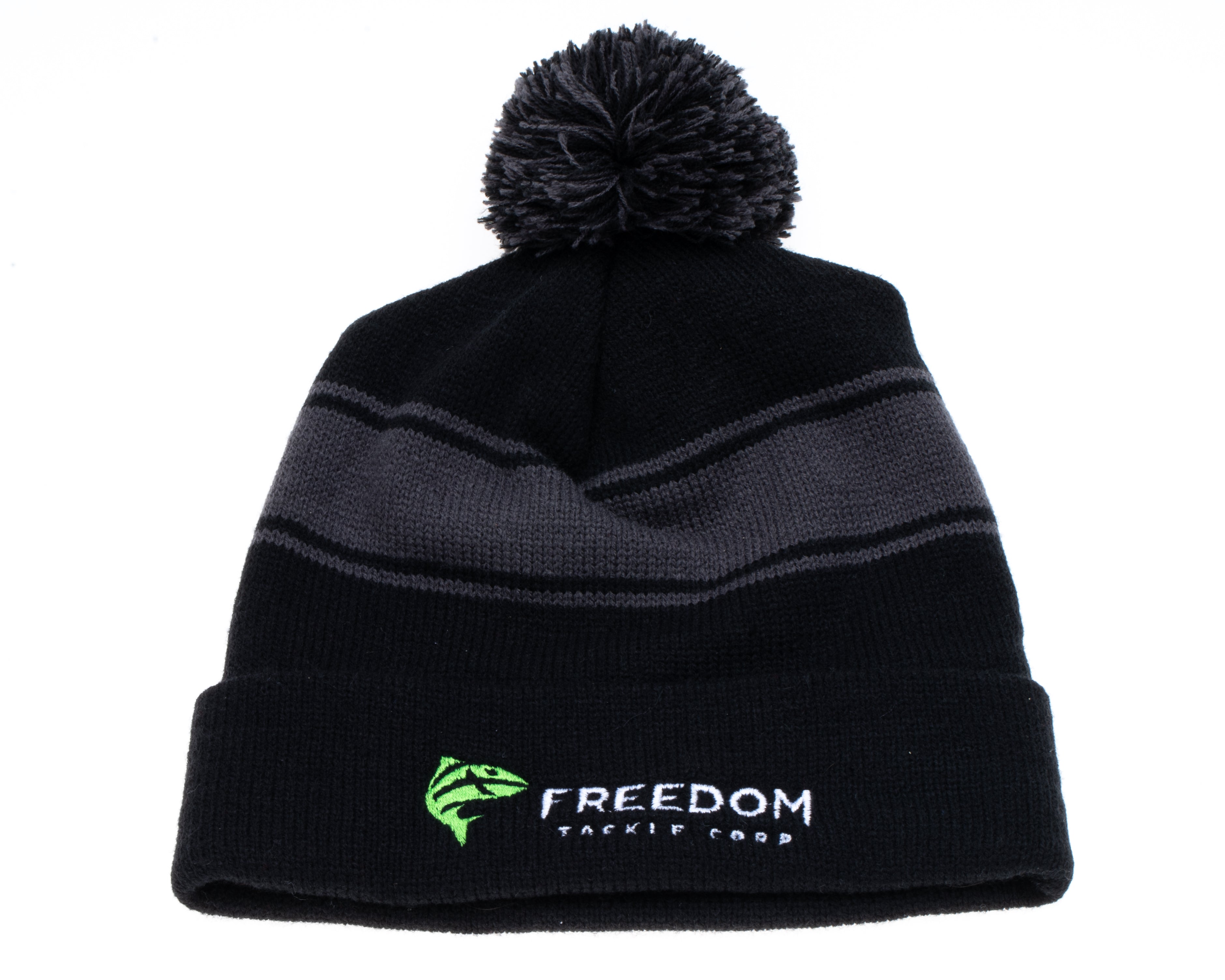 Freedom Blackout Pom Pom Beanie