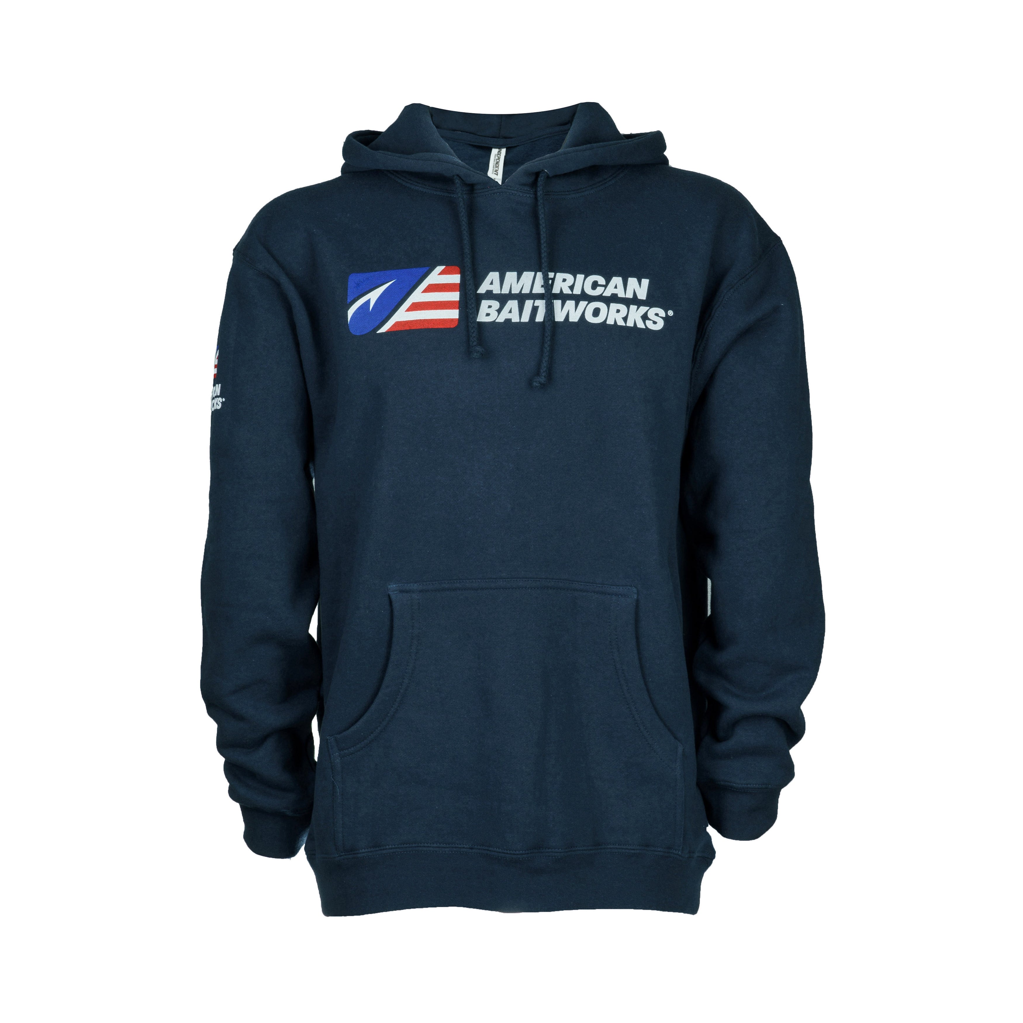American Baitworks Hoodie Slate Blue