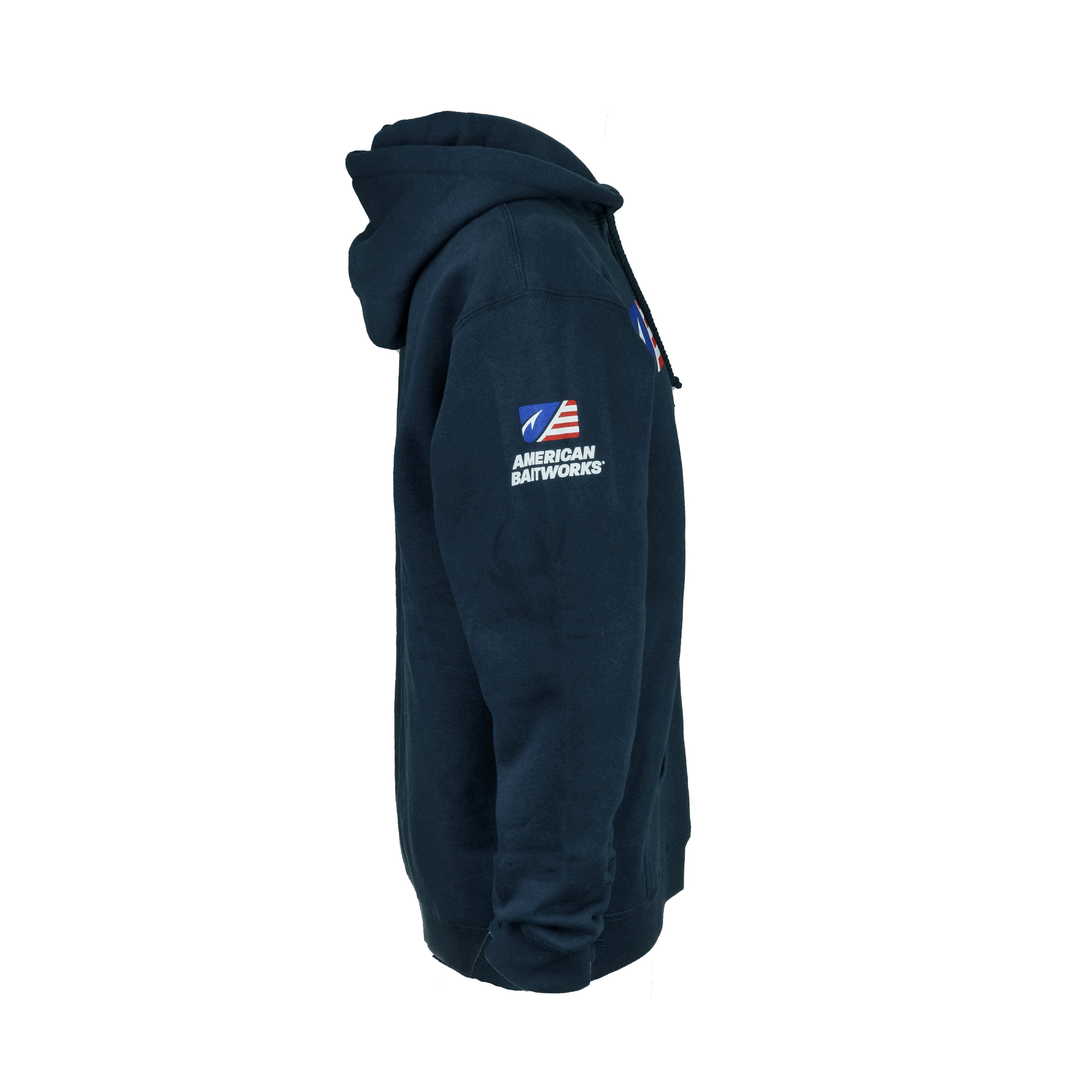 American Baitworks Hoodie Slate Blue