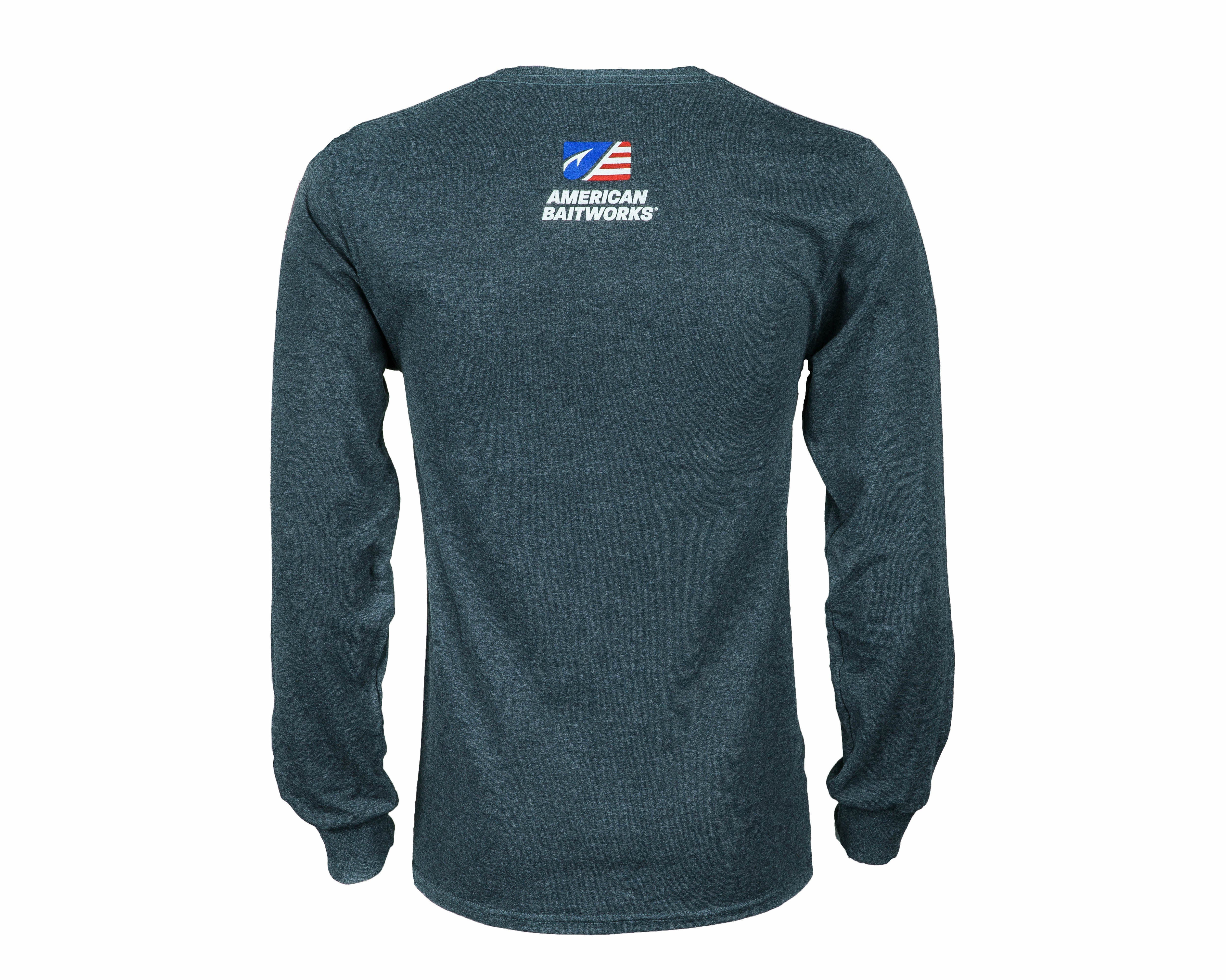 BaitFuel LS Shirt - Charcoal Heather