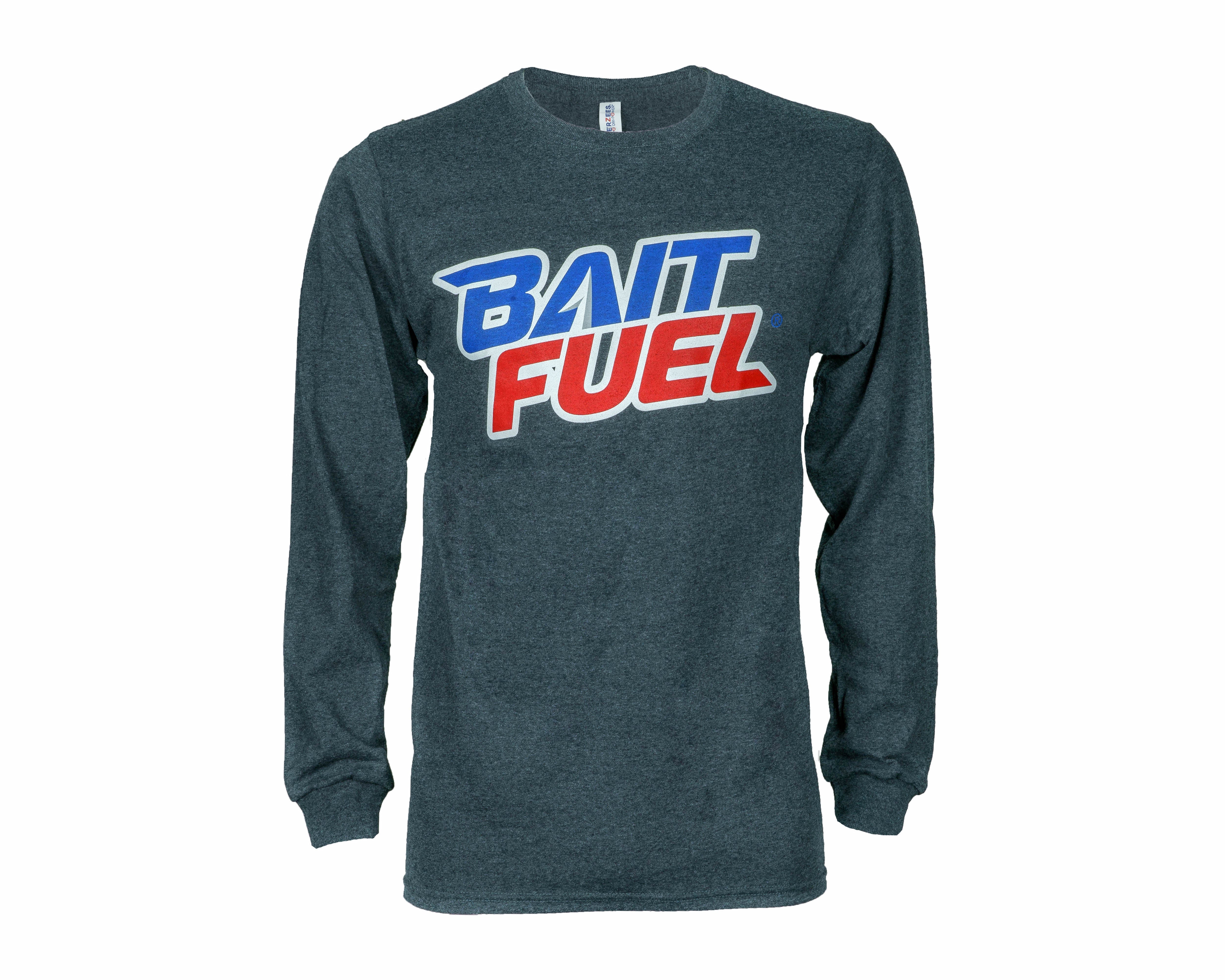 BaitFuel LS Shirt - Charcoal Heather