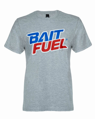 BaitFuel SS Tee Shirt - Grey Heather