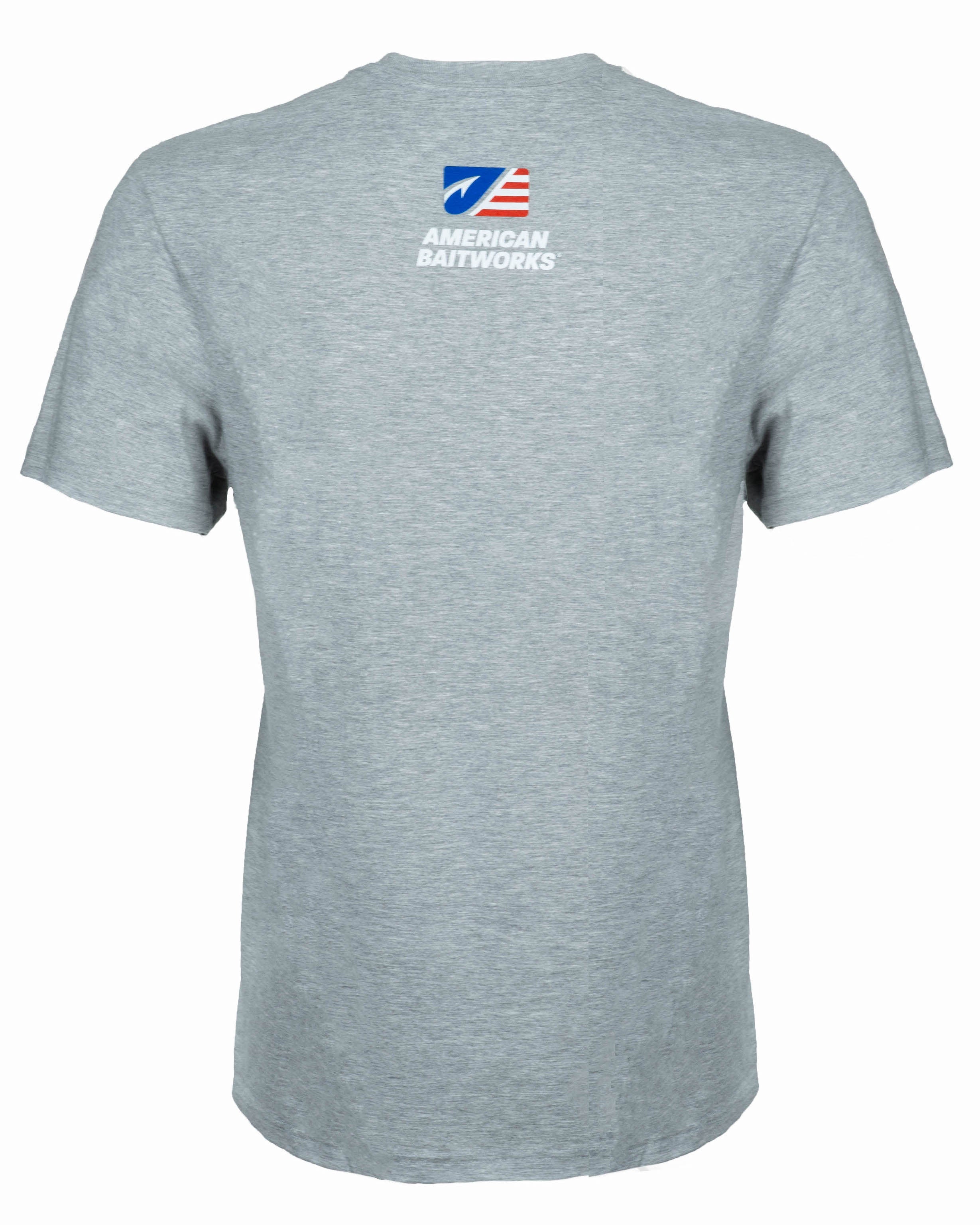 BaitFuel SS Tee Shirt - Grey Heather