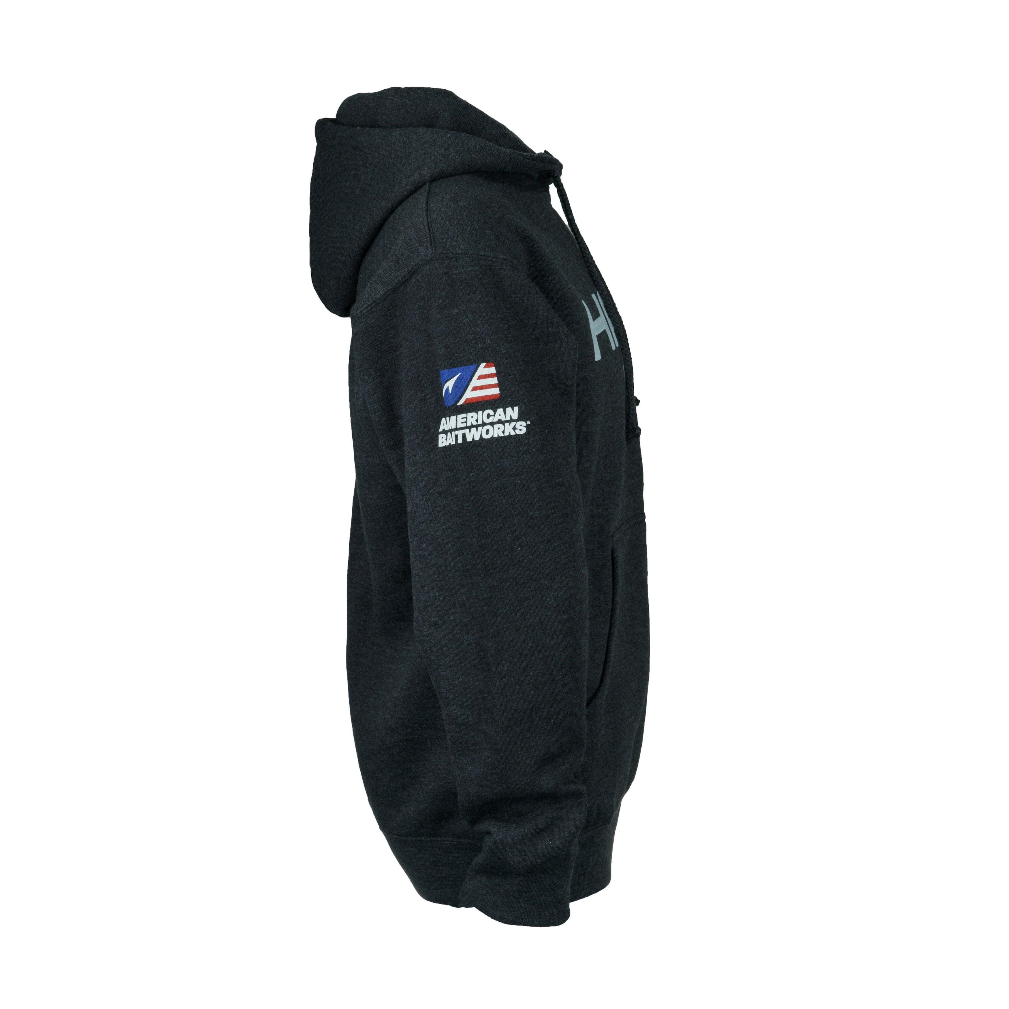 Halo Fishing Hoodie Charcoal Hoodie