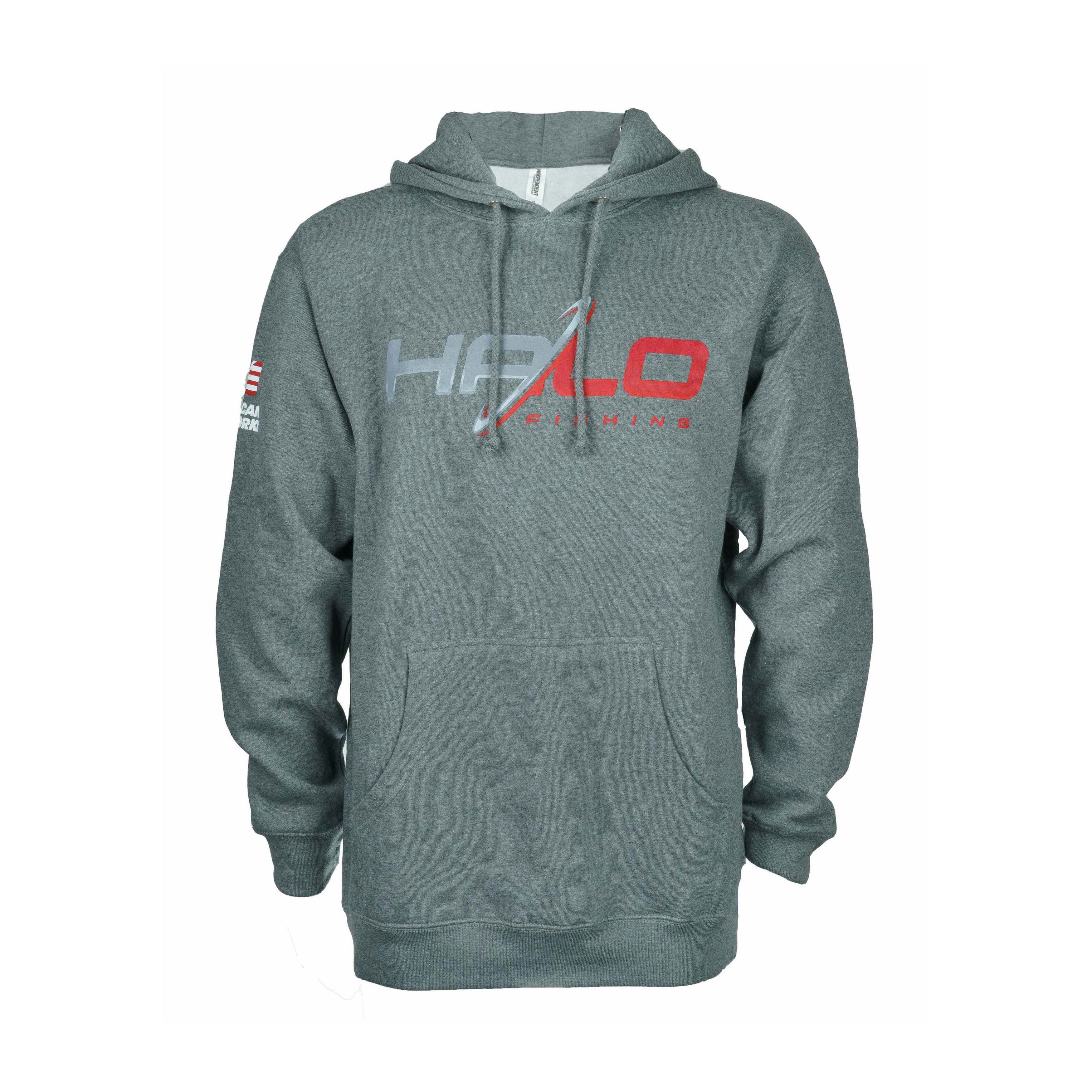 Halo Fishing Hoodie Gunmetal Heather