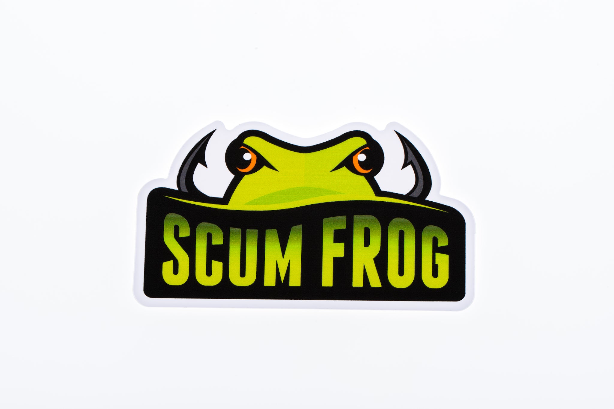 Scum Frog Decal - 2" x 3"