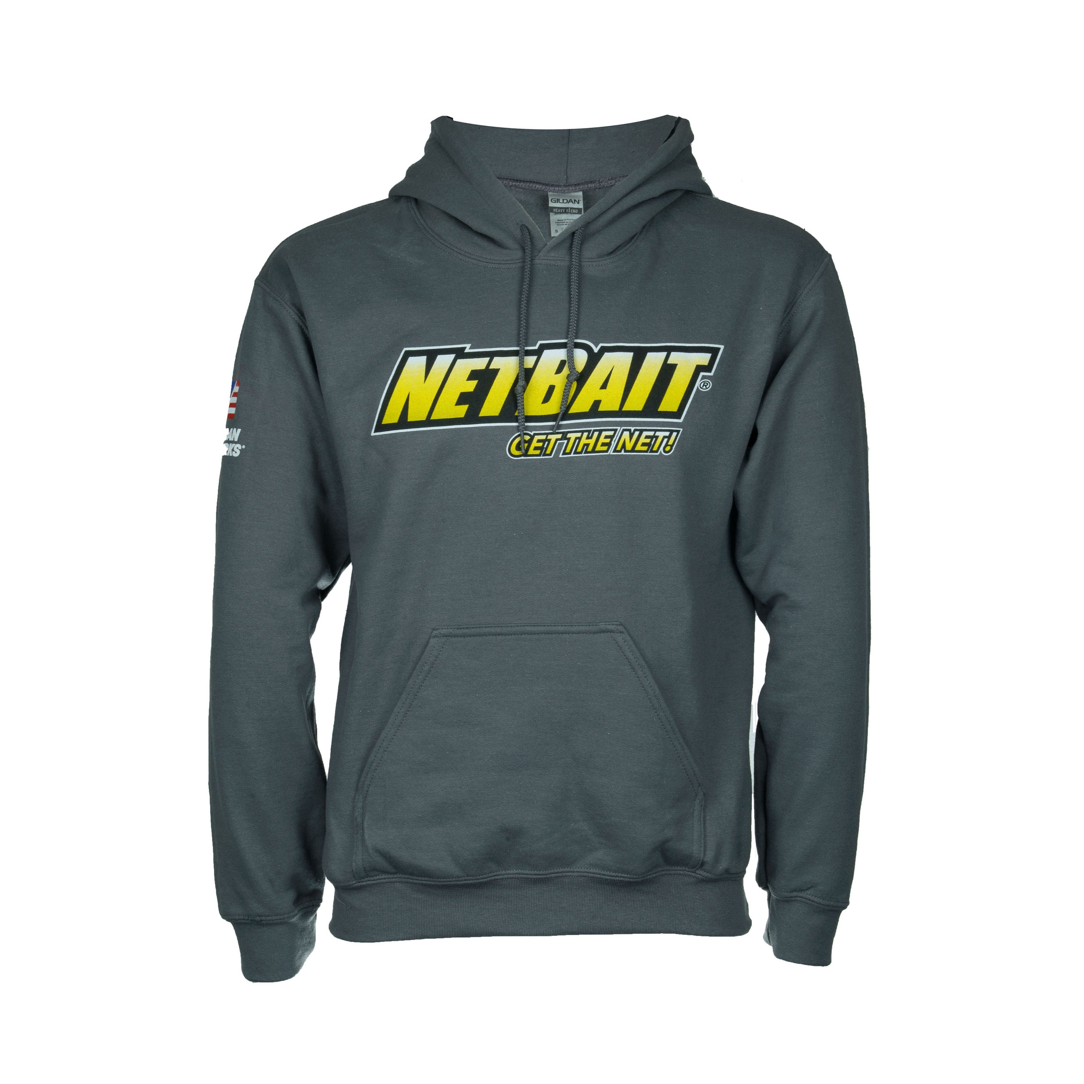 NetBait Hoodie Gildan Charcoal