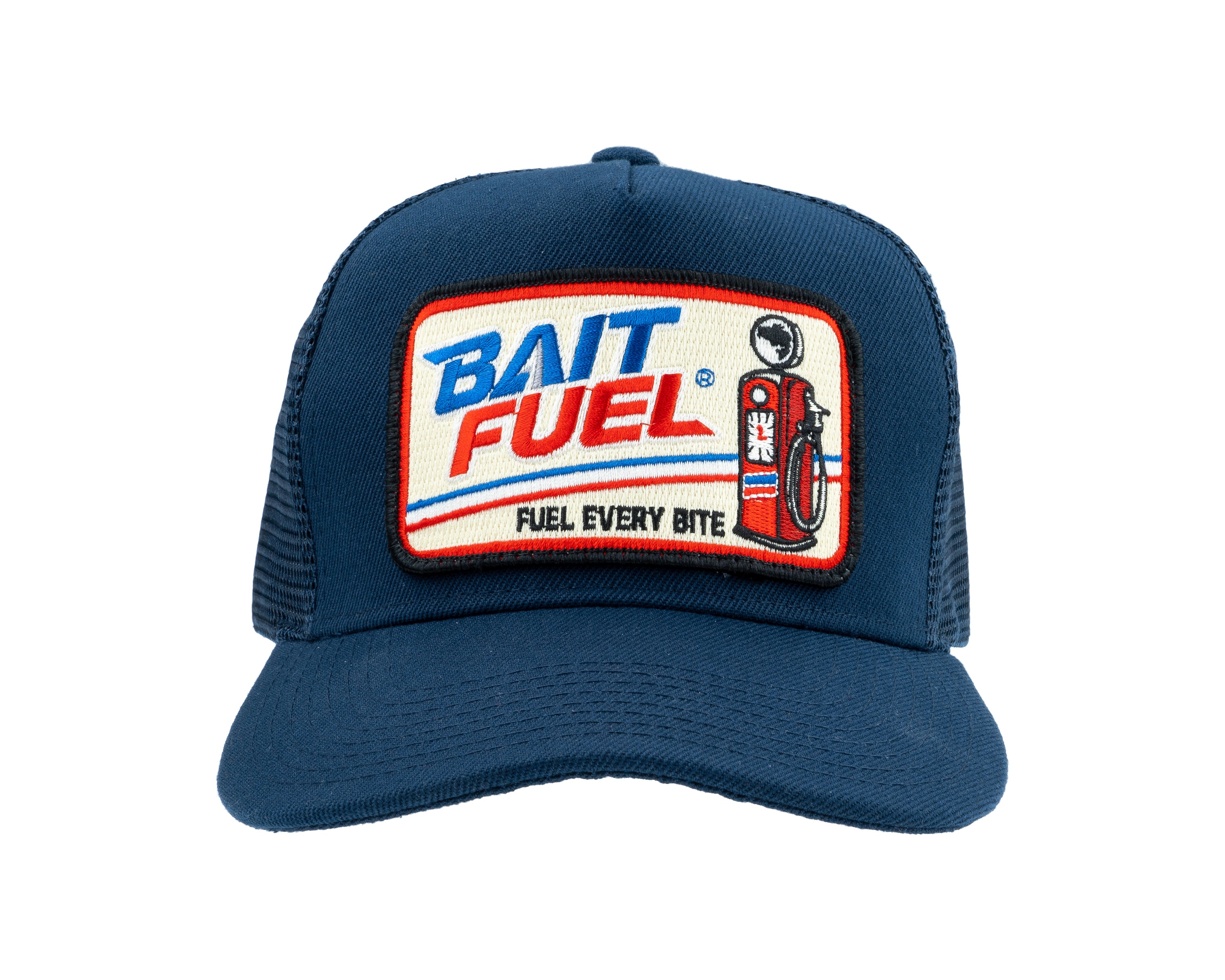 BaitFuel Navy - Pump It Patch Hat