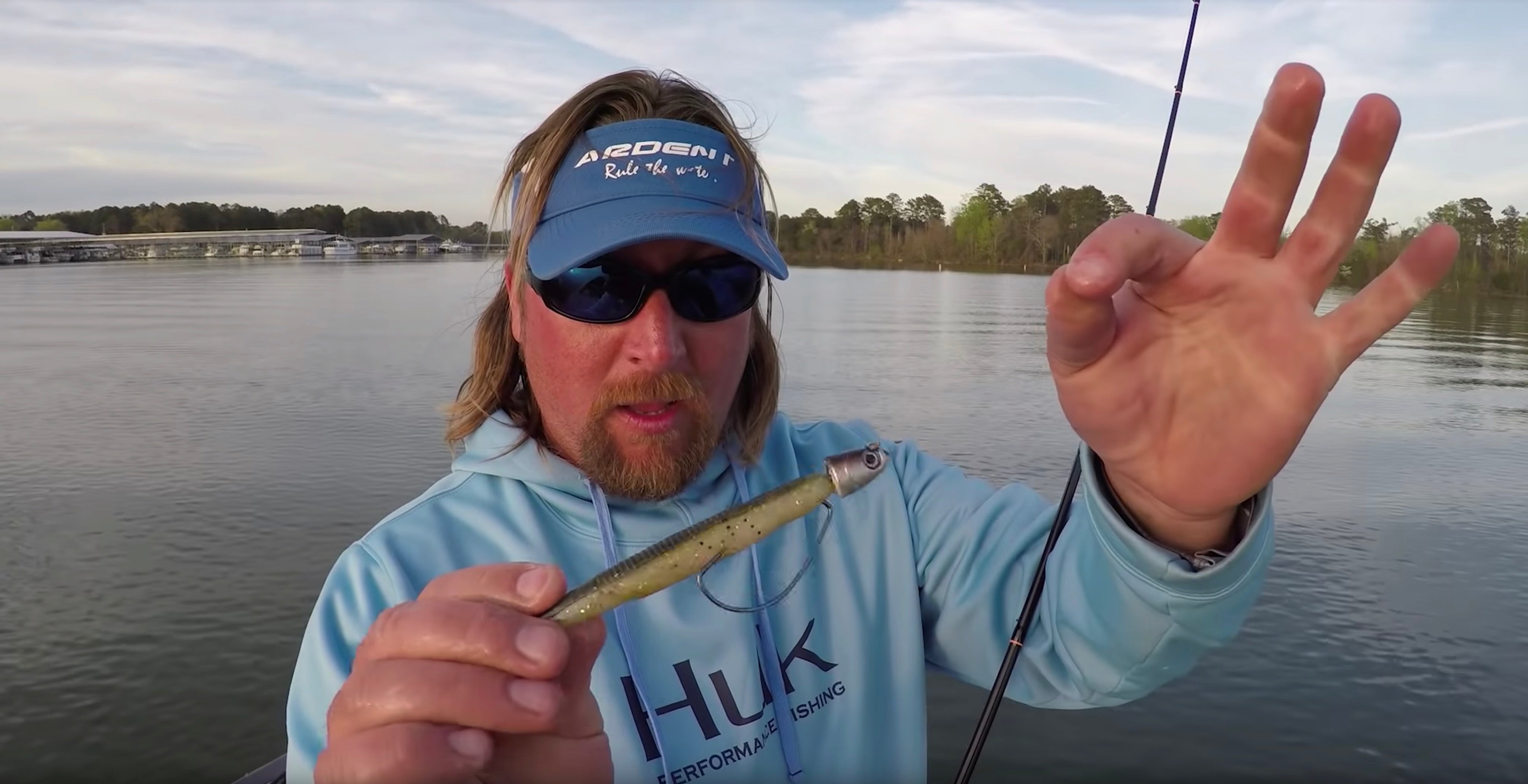 Swim Bait Fishing with a Freedom Hydra on Lake Guntersville