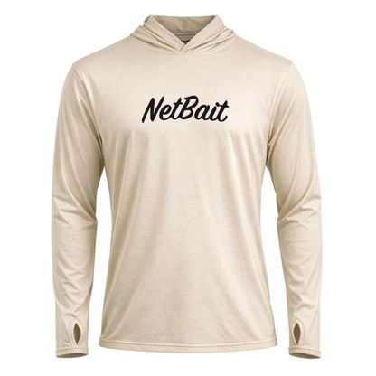 NetBait "Get The Net" Sand Hooded Longsleeve