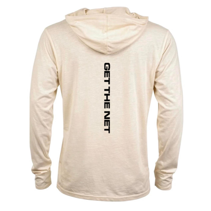 NetBait "Get The Net" Sand Hooded Longsleeve
