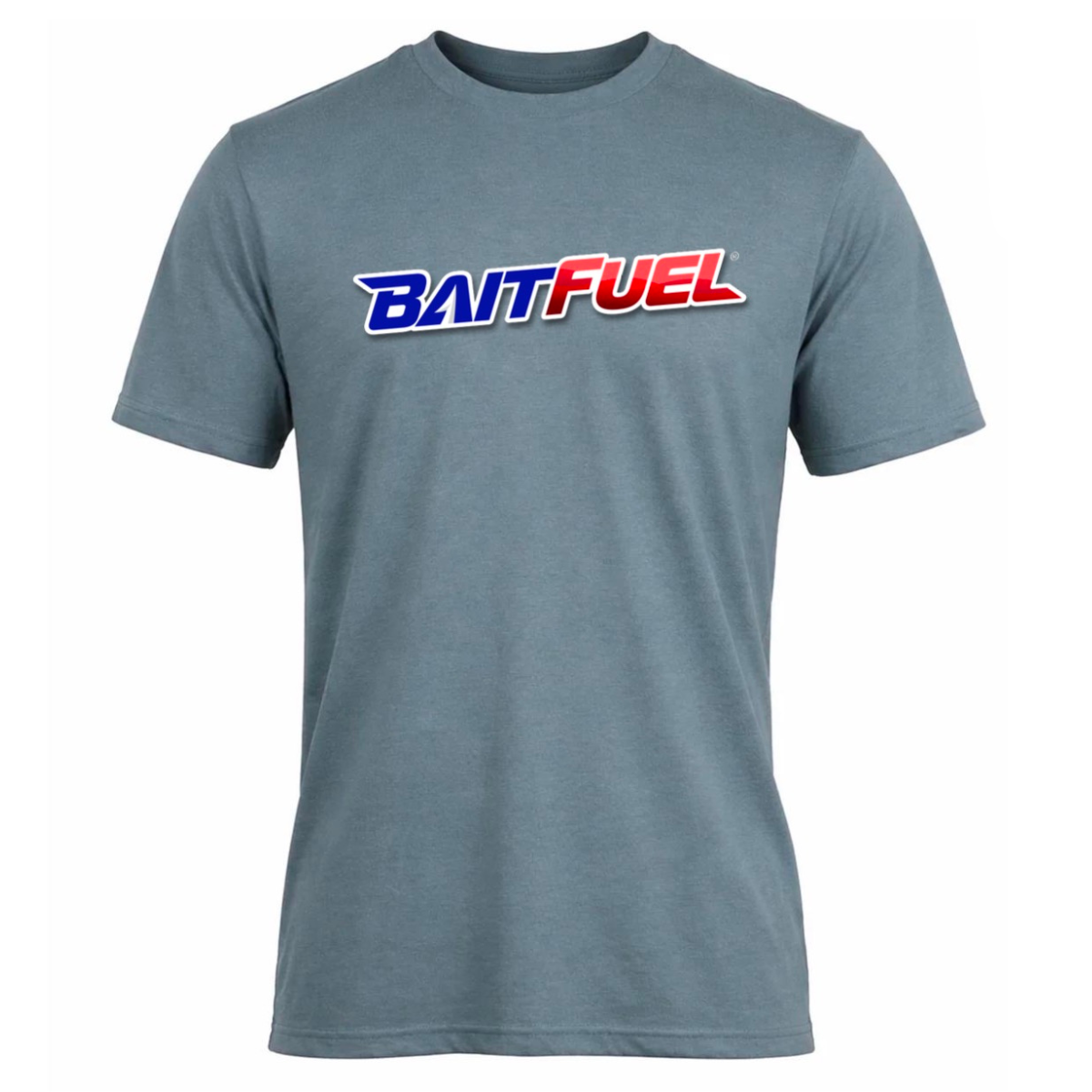 BaitFuel "Fuel Every Bite" Storm Blue T-Shirt