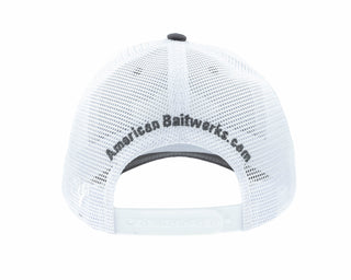 ABW Fish Dark Grey Vinyl Patch