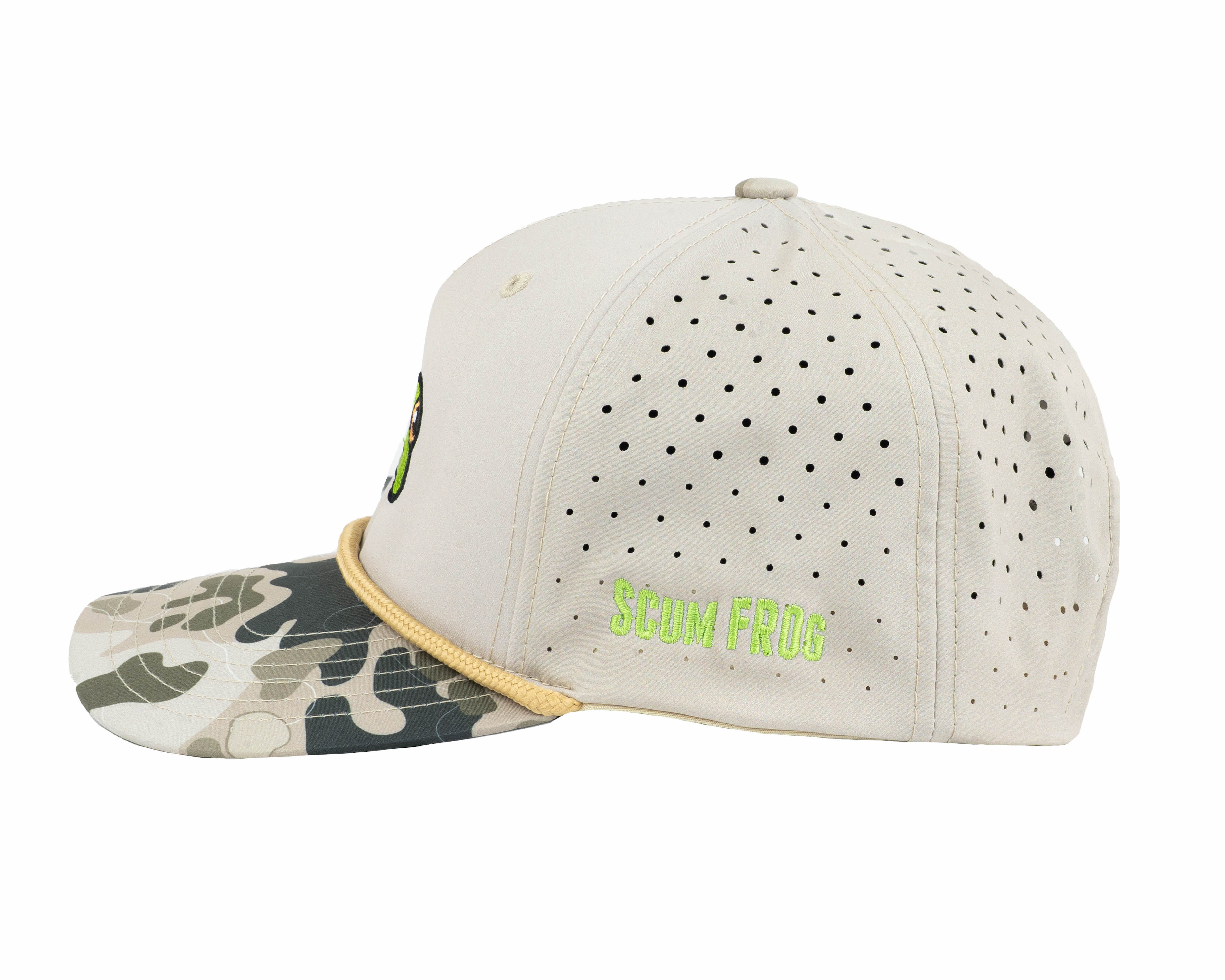 Scum Frog Hat - Tan Camo