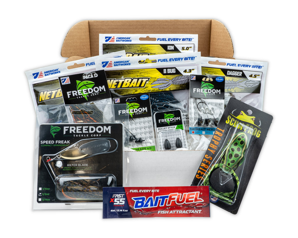 Mystery Tackle Box Freshwater Largemouth and Smallmouth Bass Lures