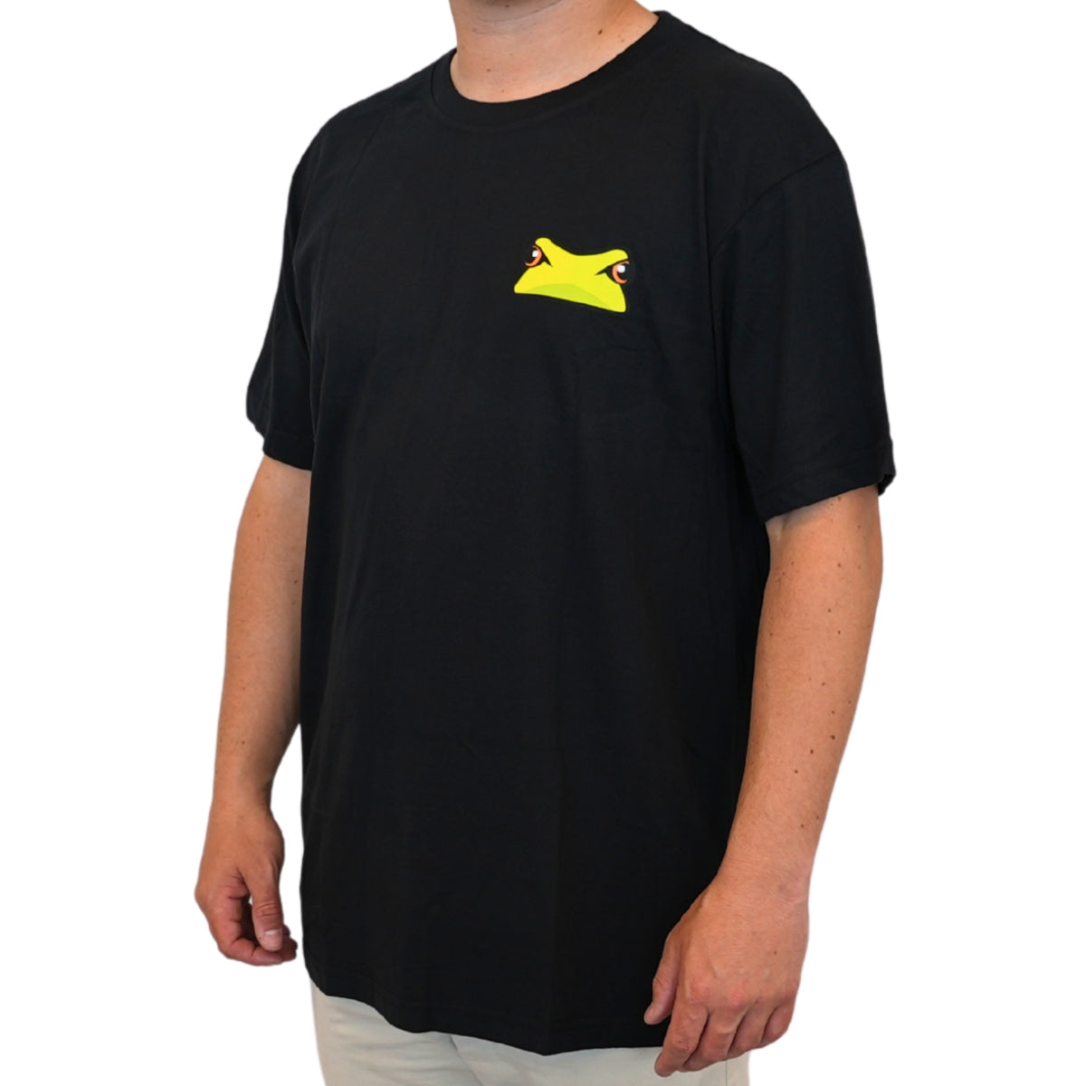 Scum Frog Logo Black Tee