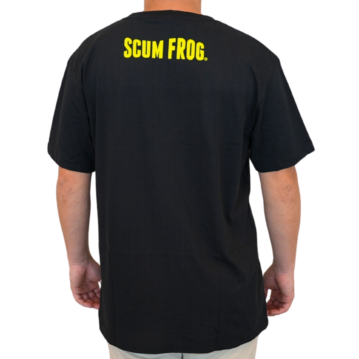 Scum Frog Logo Black Tee