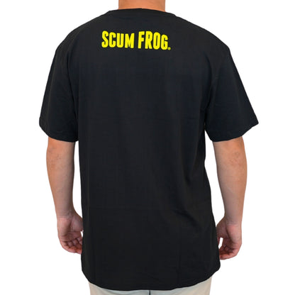 Scum Frog Logo Black Tee