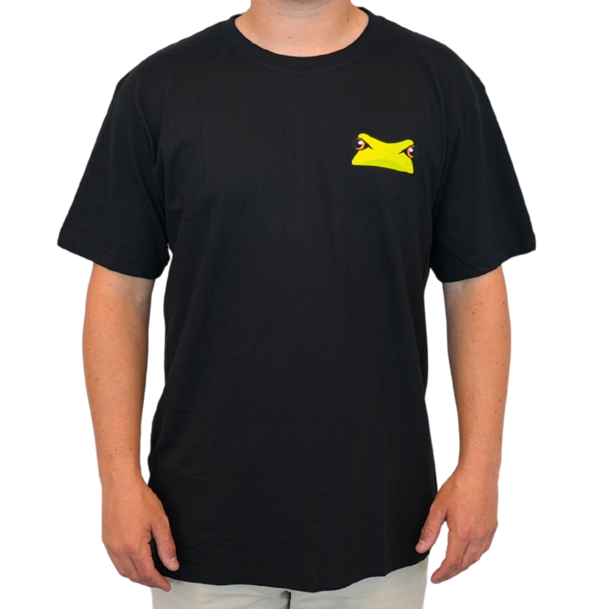 Scum Frog Logo Black Tee