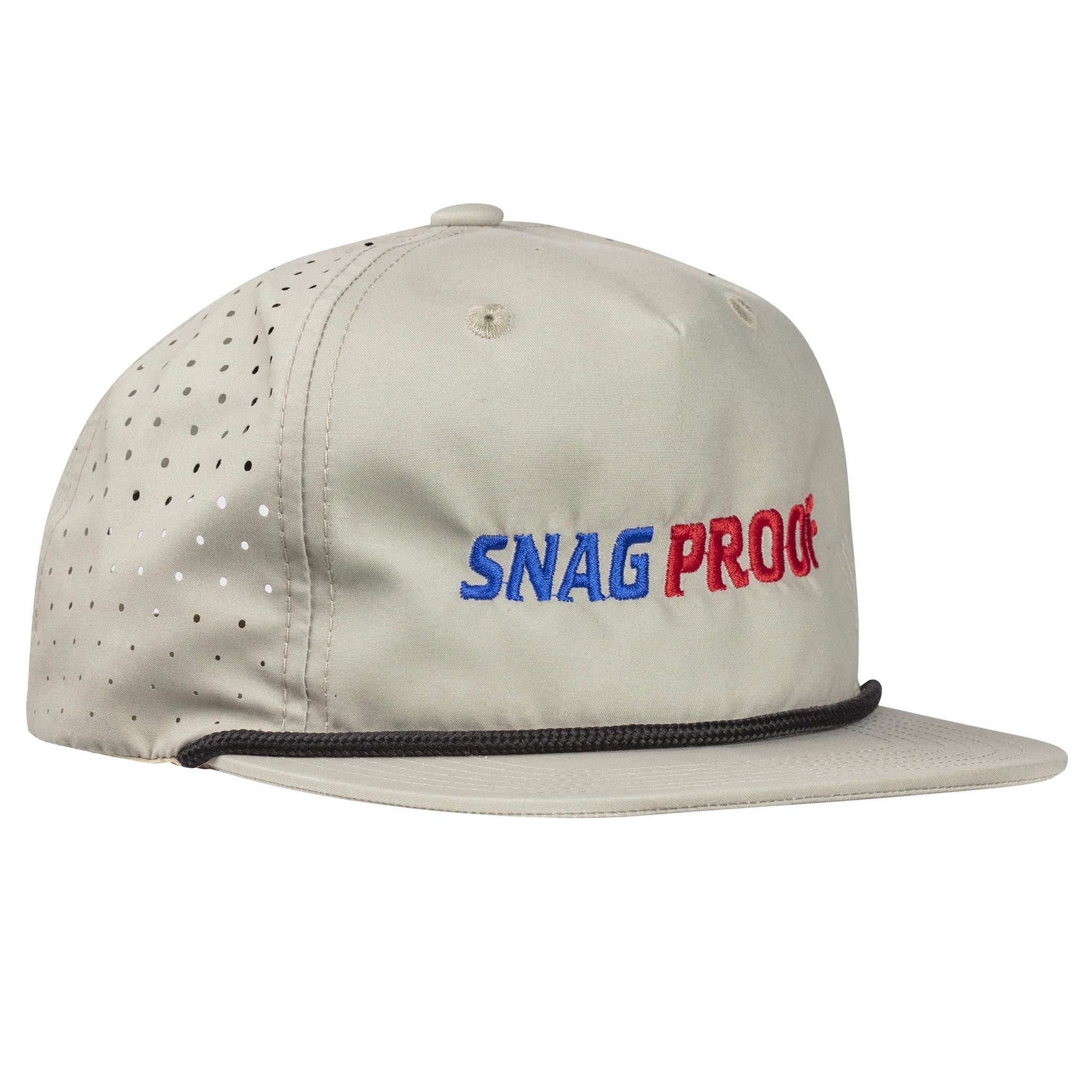 Snag Proof  Logo Stone w/ Black Rope Hat
