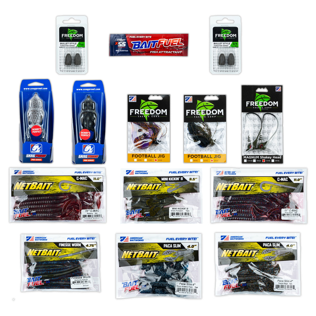 Tennessee River Bass Fishing Tackle Kit