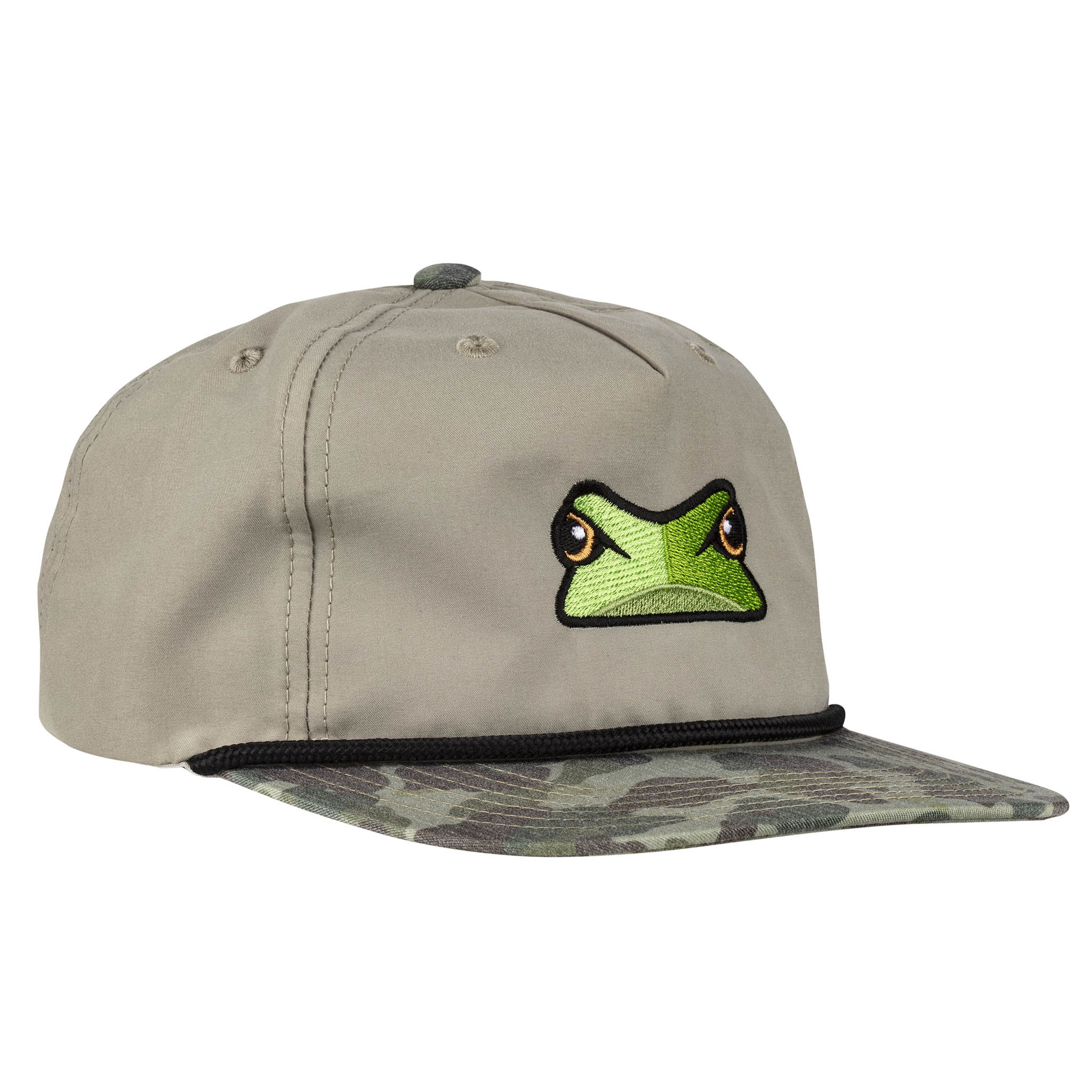 Scum Frog Fog Timber Ghost Camo w/ Black Rope Hat