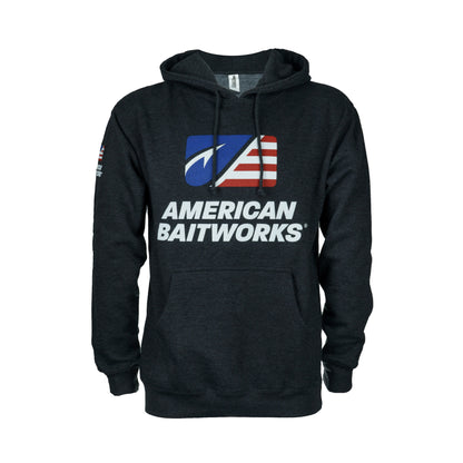 American Baitworks Hoodie Charcoal Heather
