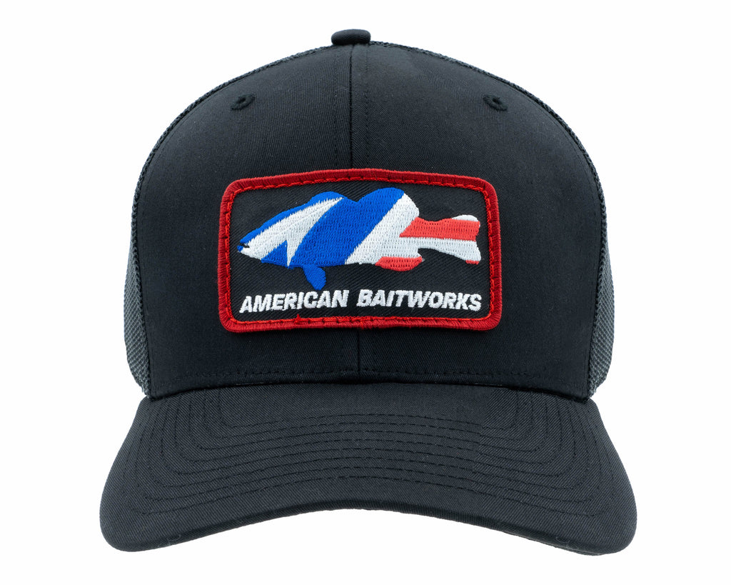 Patriot Bass Hat Black