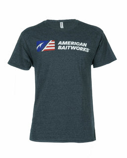 American Baitworks SS Tee Charcoal Heather
