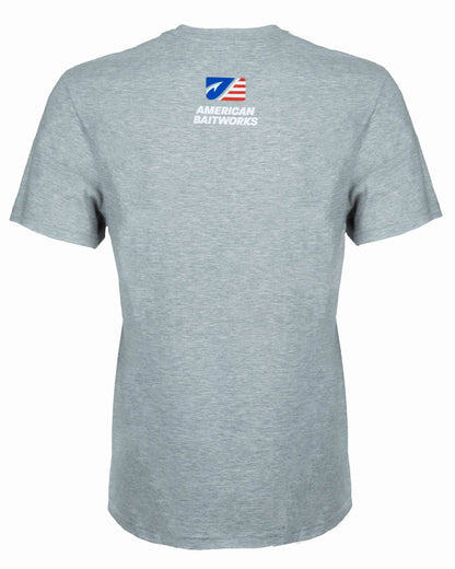 BaitFuel SS Tee Shirt - Grey Heather