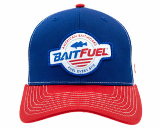 Fuel Every Bite Hat Royal/White/Red