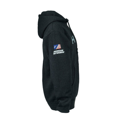 Halo Fishing Hoodie Charcoal Hoodie