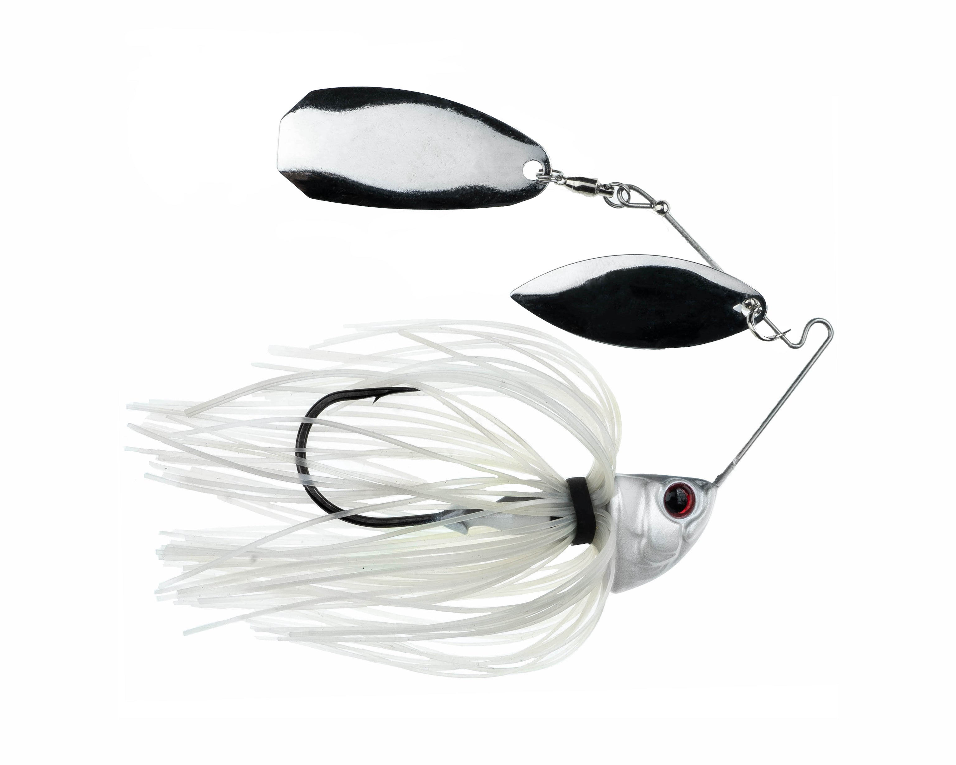 Freedom Tackle Speed Freak Compact Spinnerbait - Pearl - 1/2 oz.