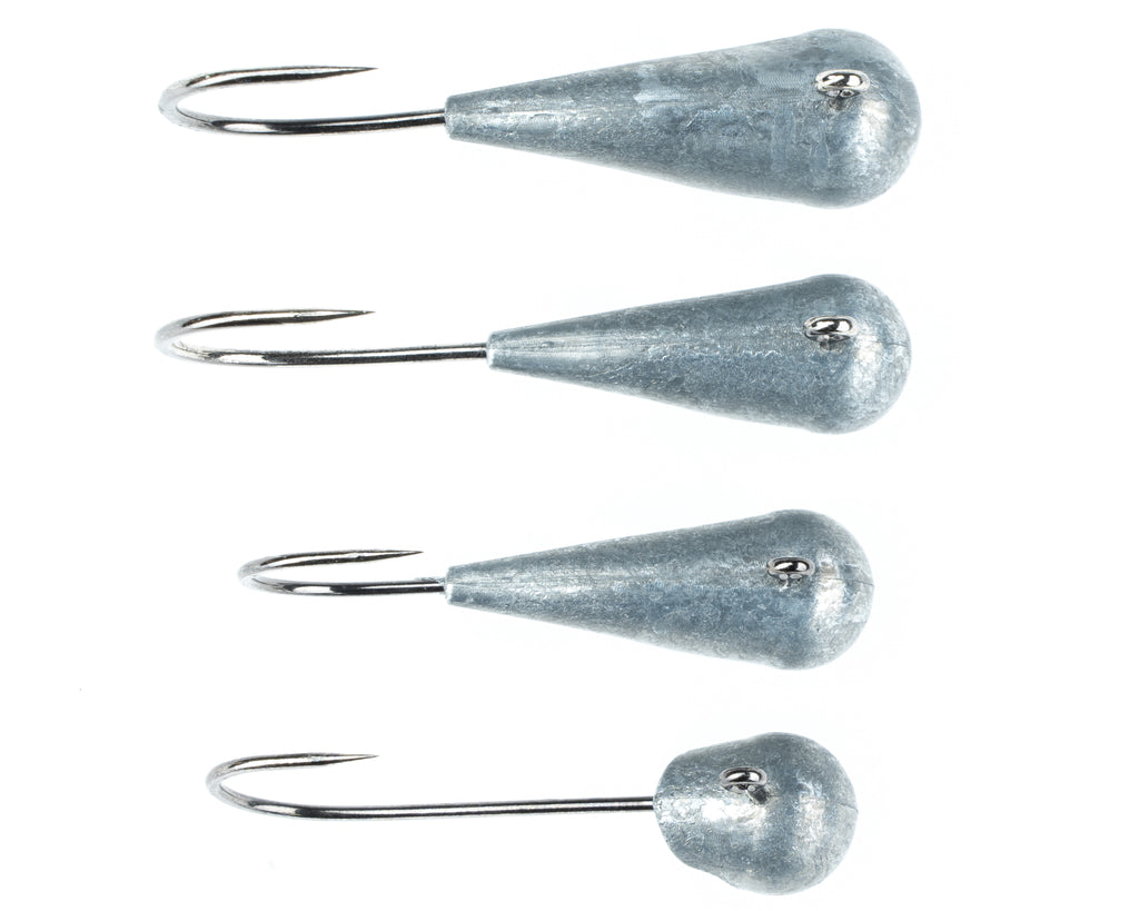 Freedom Tackle Tube Jig Heads with 2/0 Hook