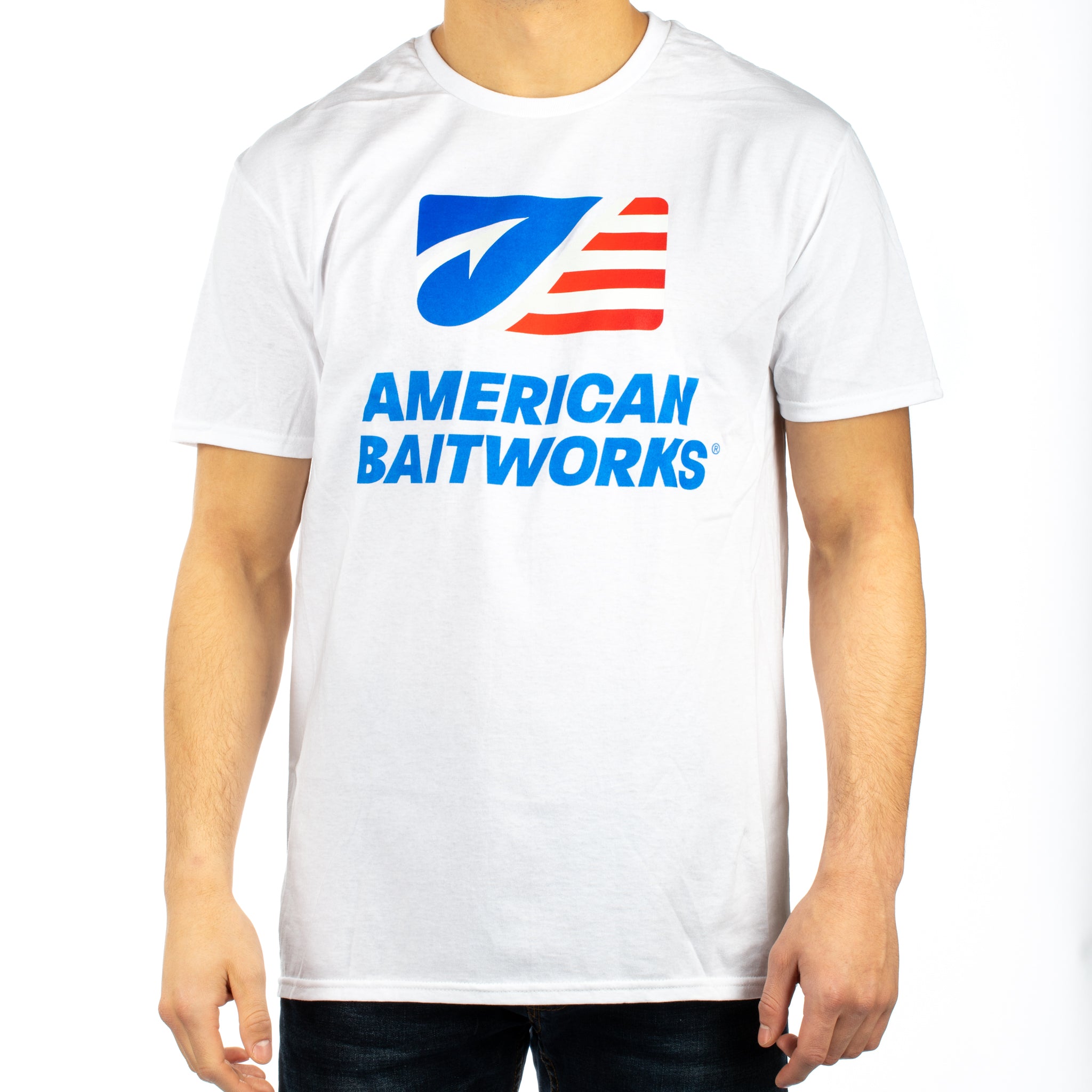 American Baitworks Hook n' Flag Tee