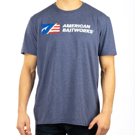 American Baitworks SS Tee Shirt - Horizontal Logo