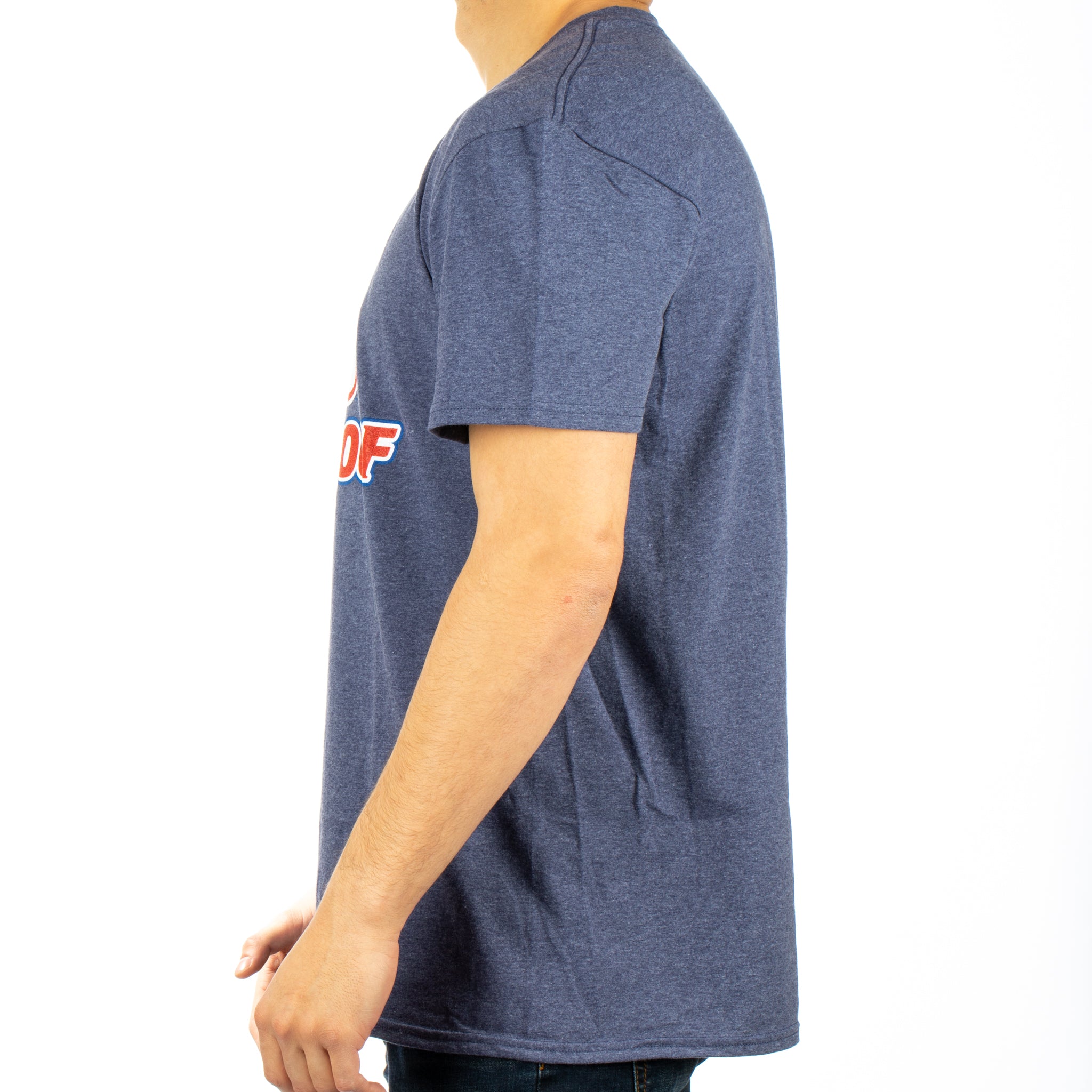Snag Proof SS Tee Heather Blue